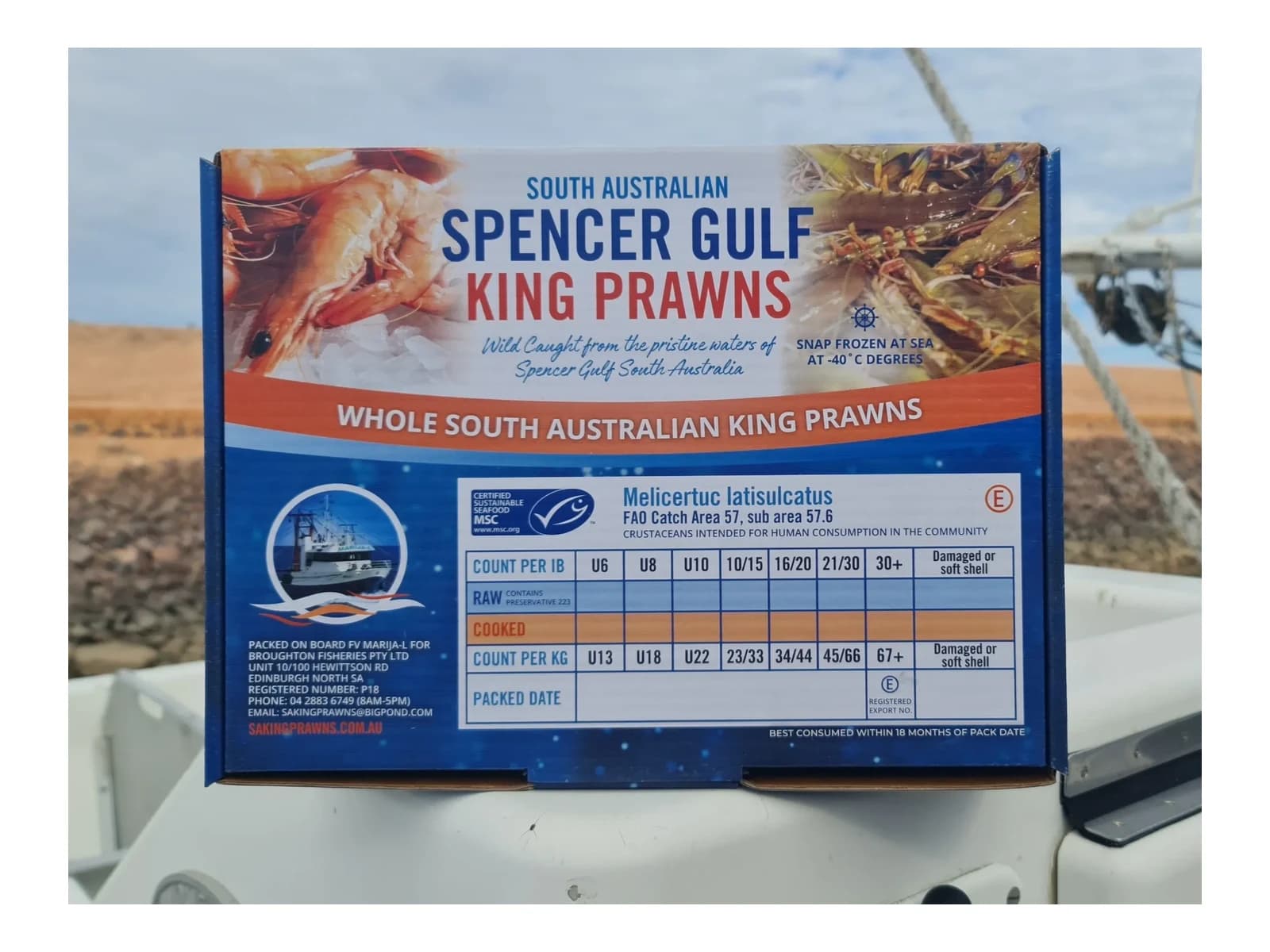 Coral Coast Barramundi Mid-Cut Fillets (2 x 180g)